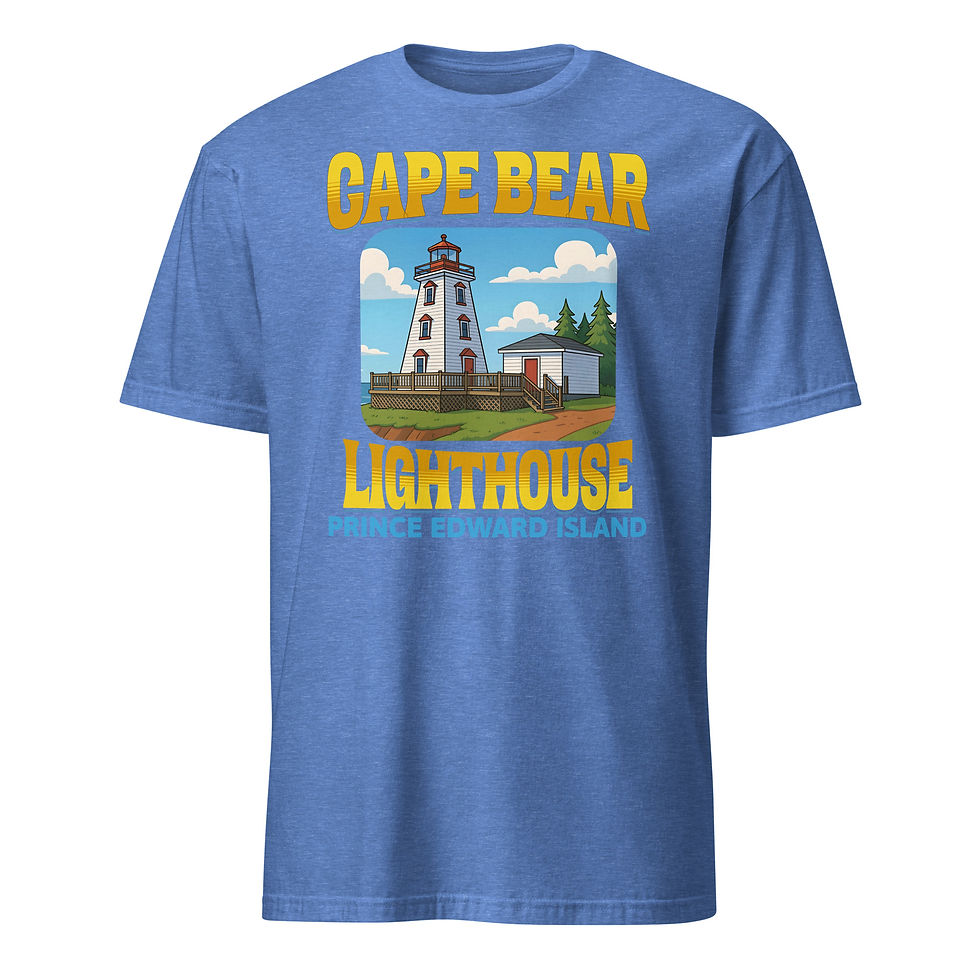 Thumbnail: Cape Bear Lighthouse - Short-Sleeve Unisex T-Shirt