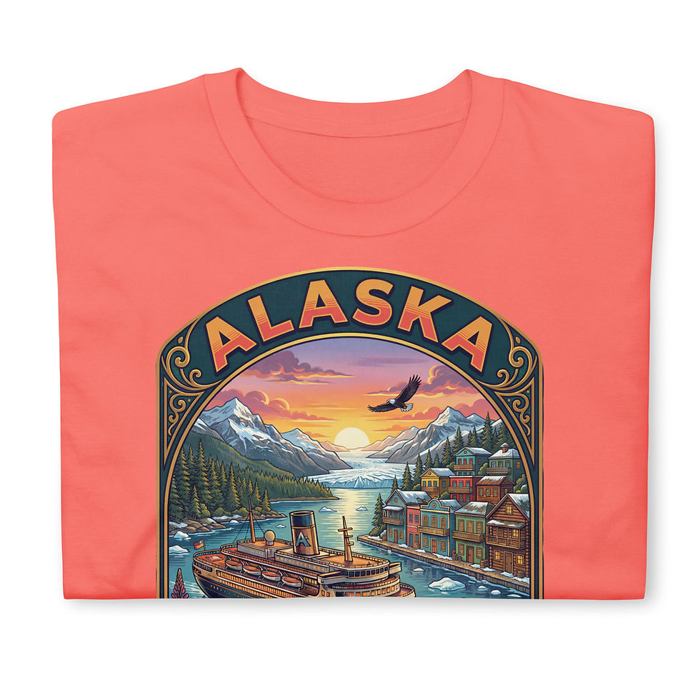 Thumbnail: Alaska Cruise - Short-Sleeve Unisex T-Shirt