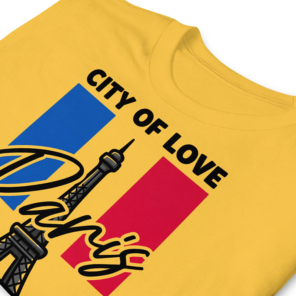 Thumbnail: City of Love - Paris France - Short-Sleeve Unisex T-Shirt