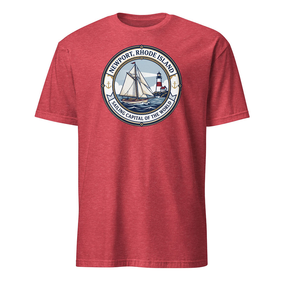 Thumbnail: Sail Newport - Short-Sleeve Unisex T-Shirt
