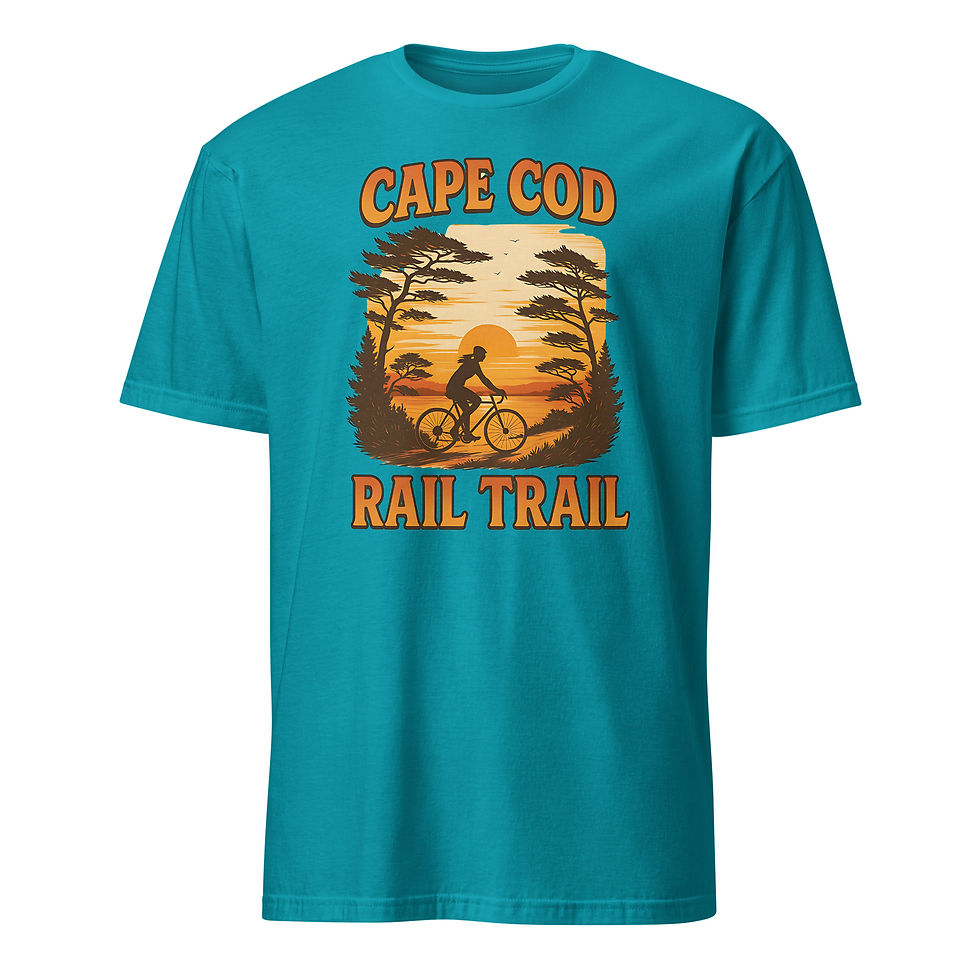 Thumbnail: Cape Cod Rail Trail - Short-Sleeve Unisex T-Shirt
