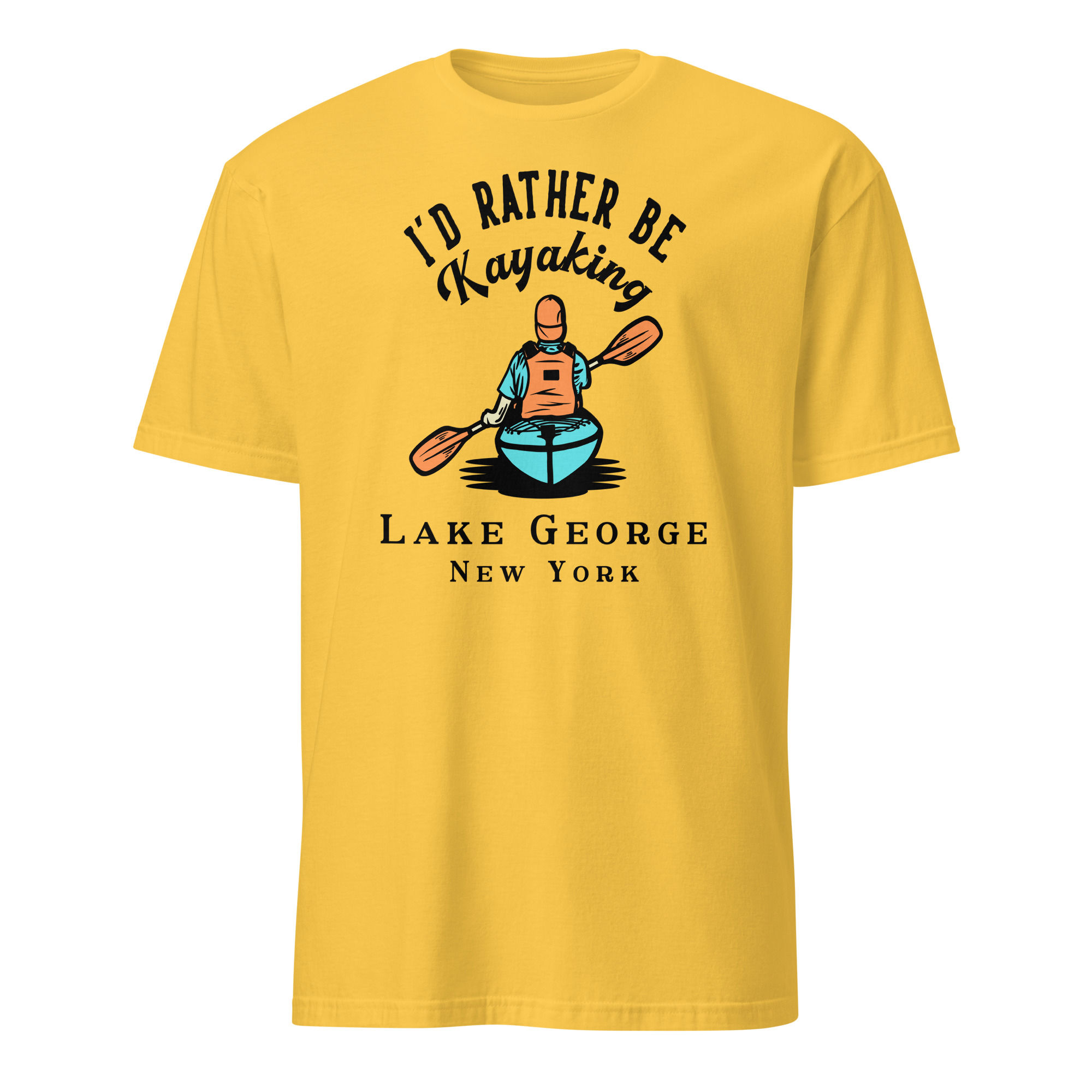 Kayak Lake George - Short-Sleeve Unisex T-Shirt