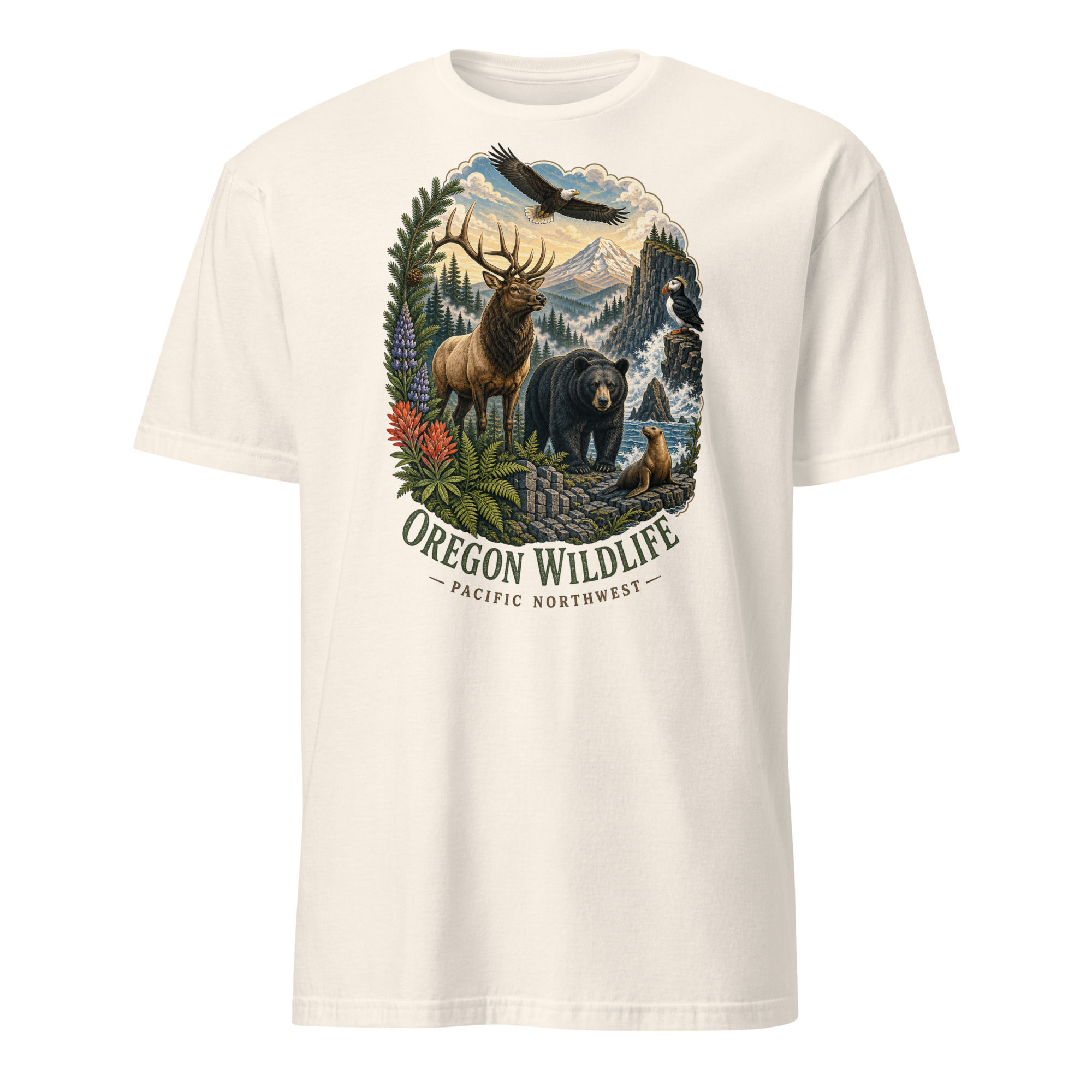 Oregon wildlife T‑shirt