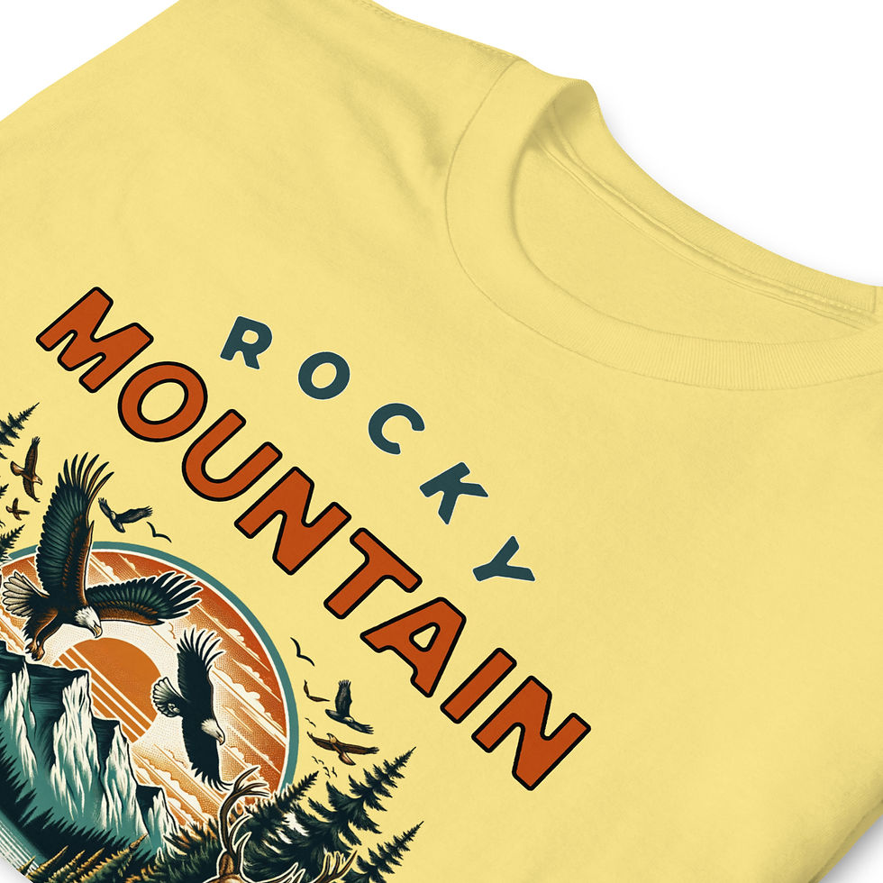 Thumbnail: Rocky Mountain NP Wildlife - Short-Sleeve Unisex T-Shirt