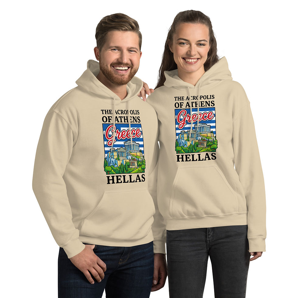 Thumbnail: Greece Acropolis - Unisex Hoodie