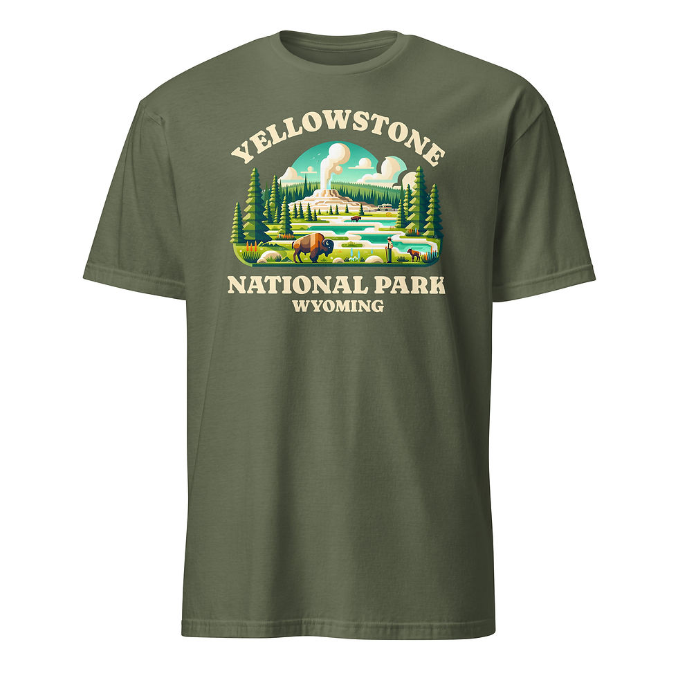 Thumbnail: Yellowstone NP - Short-Sleeve Unisex T-Shirt