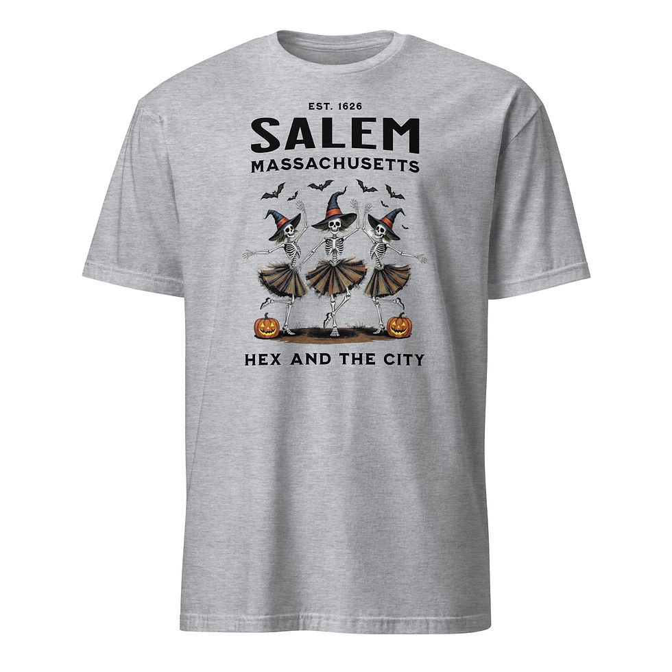 Thumbnail: Salem - Hex in the City - Short-Sleeve Unisex T-Shirt