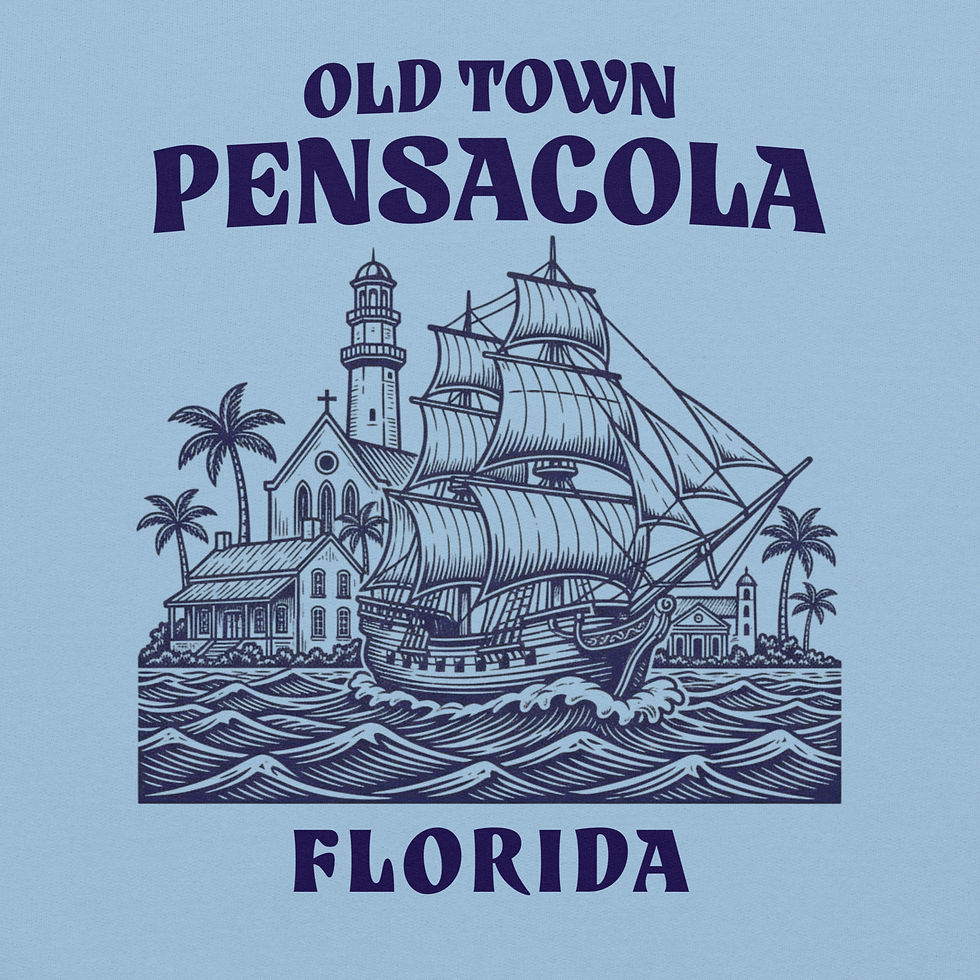 Thumbnail: Old Town Pensacola Hoodie - Unisex Hoodie