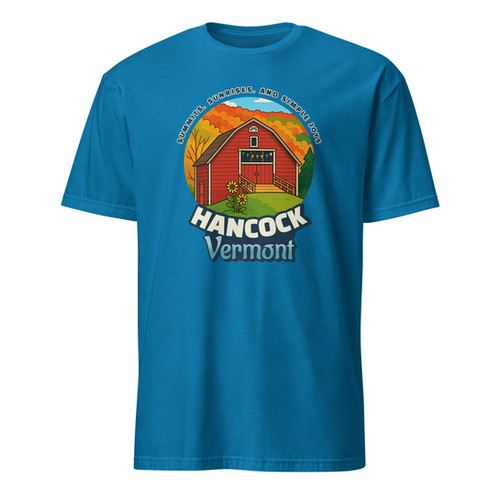 Hancock Vermont - Short-Sleeve Unisex T-Shirt | Joe's Travel Tees