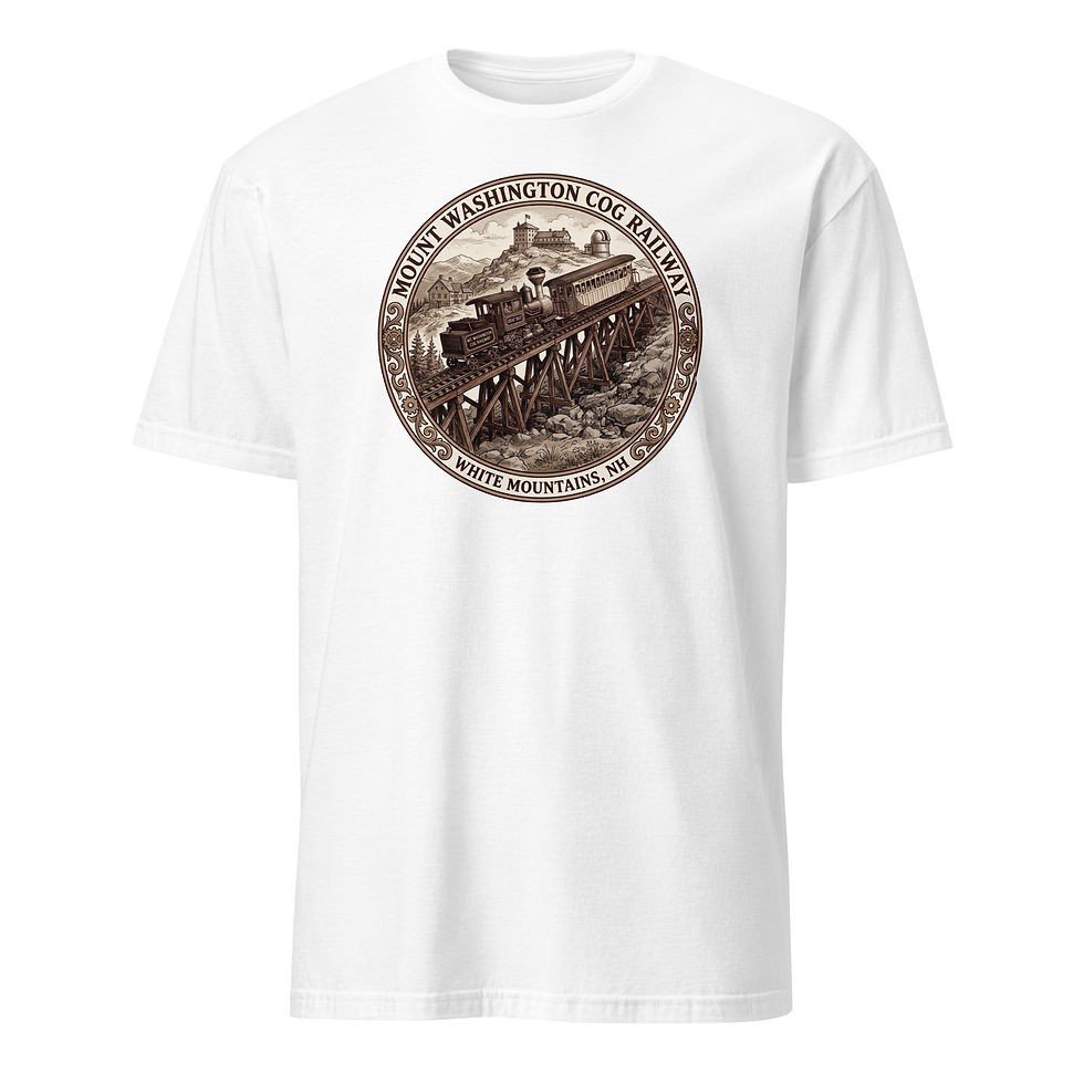 Thumbnail: Mount Washington Cog Railway Short-Sleeve Unisex T-Shirt