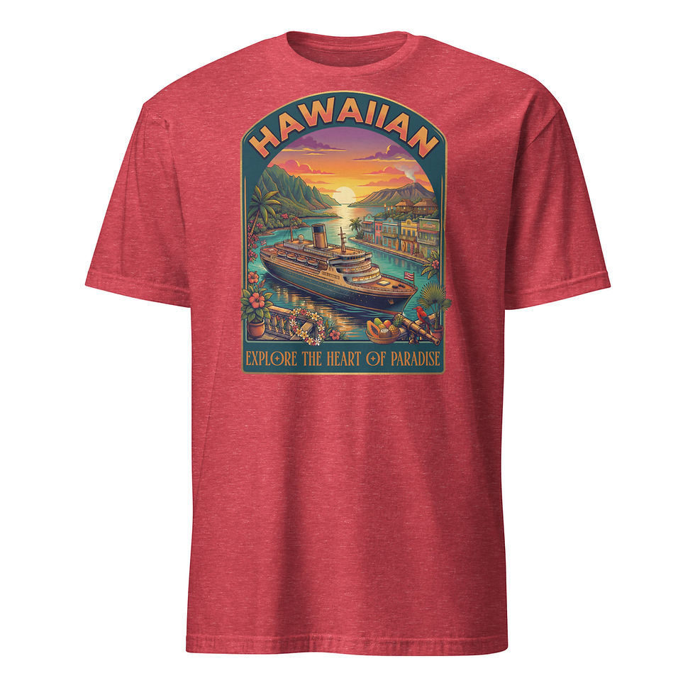 Thumbnail: Hawaiian Cruise Ship - Short-Sleeve Unisex T-Shirt