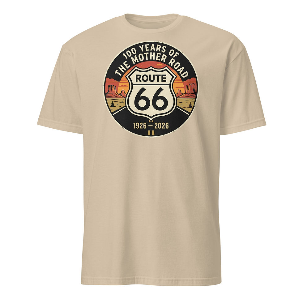 Thumbnail: Route 66 Centennial Tee Short-Sleeve Unisex T-Shirt