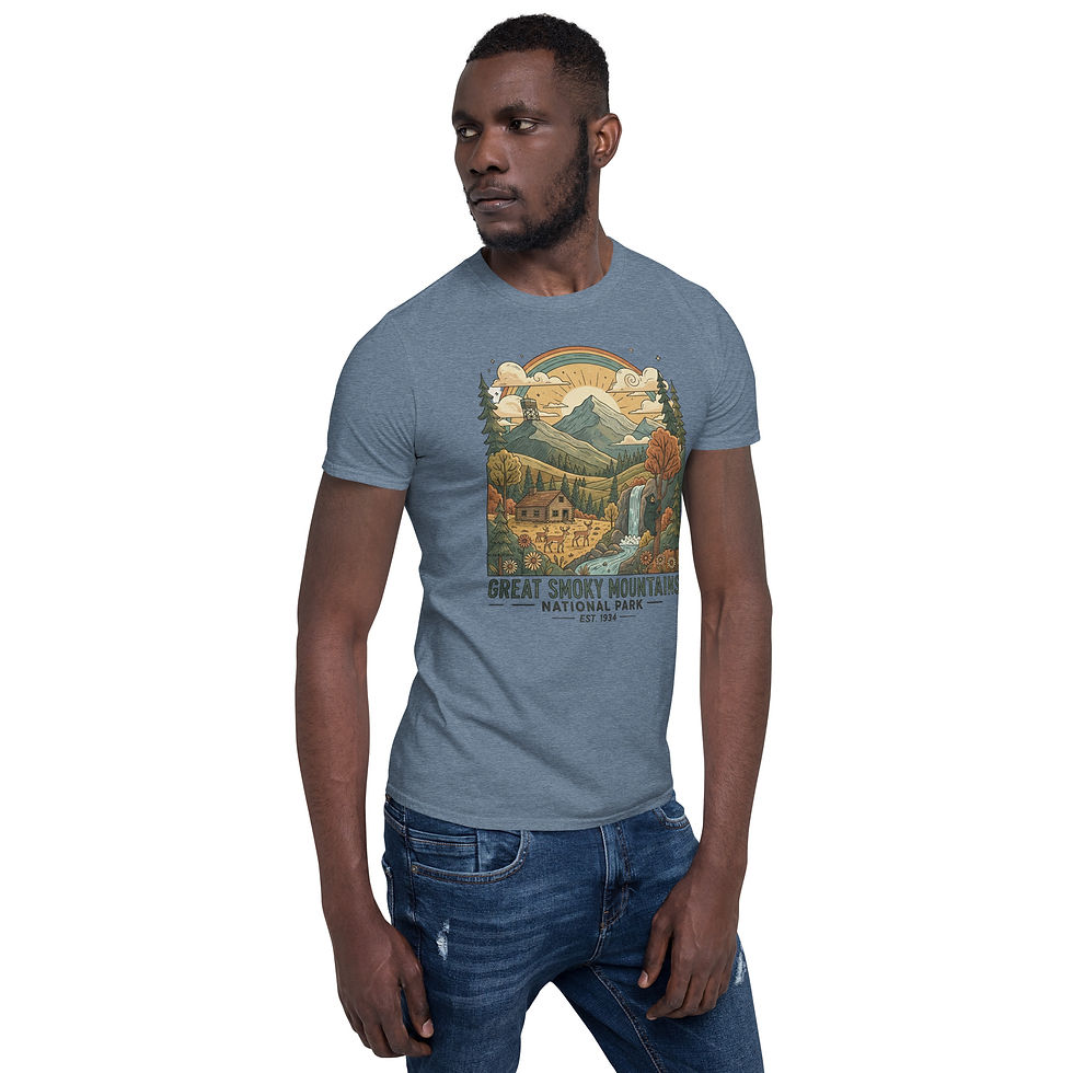 Thumbnail: Great Smoky Mountains NP - Short-Sleeve Unisex T-Shirt