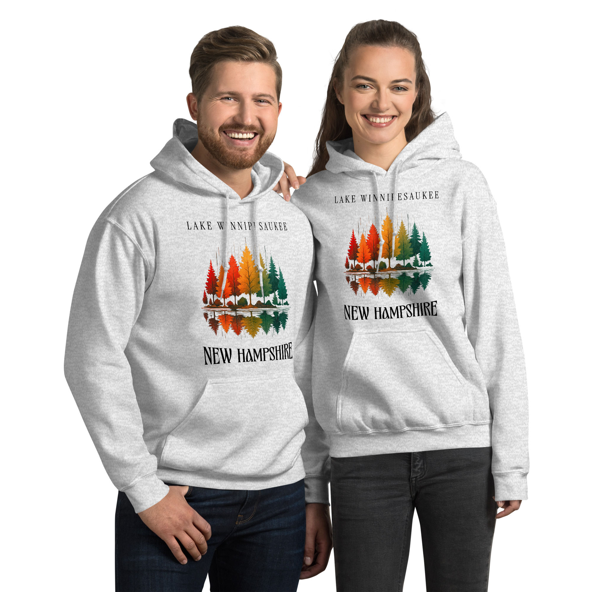 Autumn Lake Winnipesaukee Unisex Hoodie
