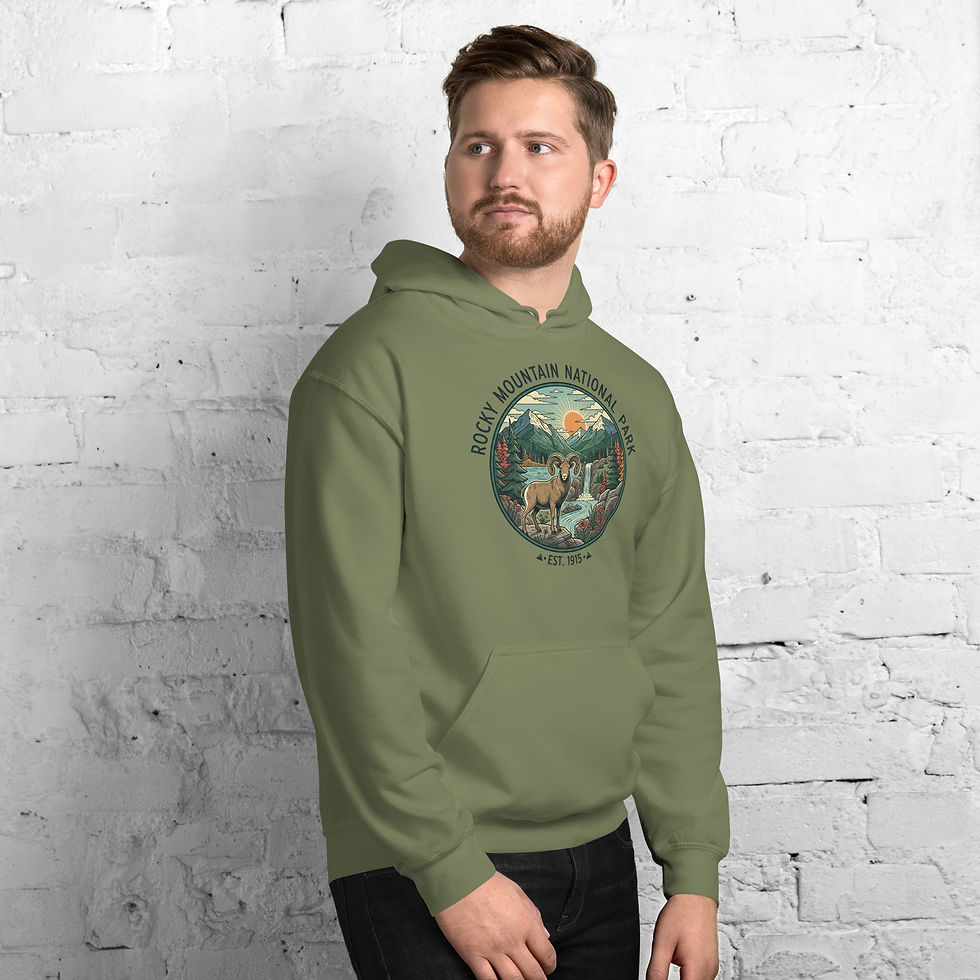 Thumbnail:  Rocky Mountain National Park - Unisex Hoodie