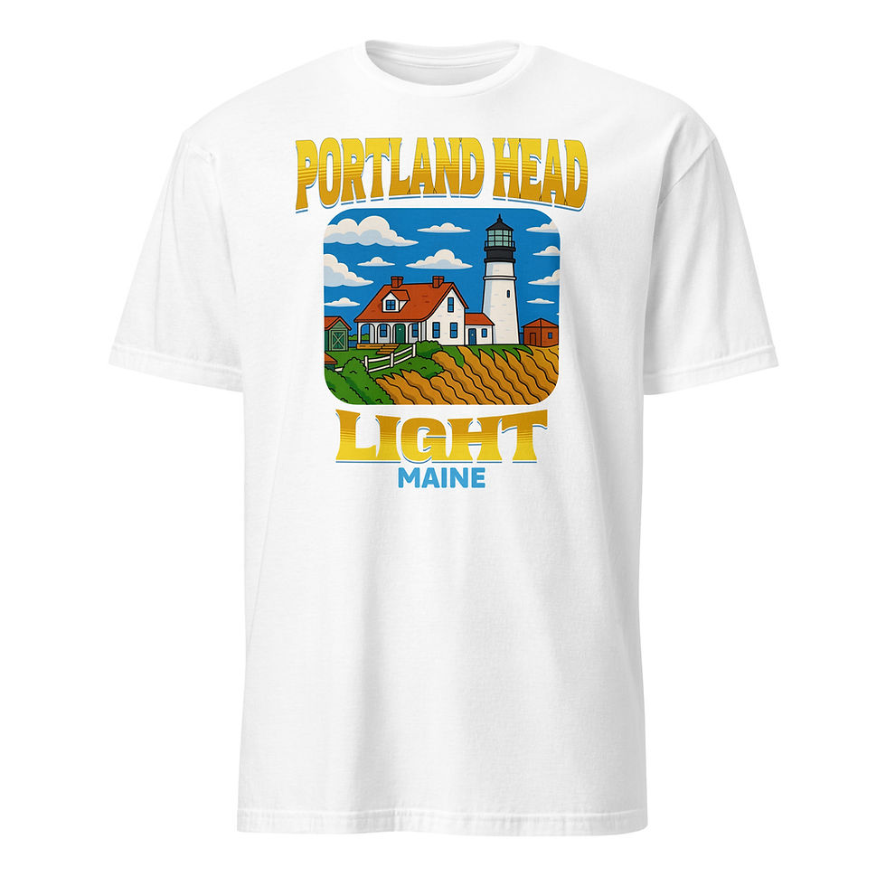 Thumbnail: Portland Head Light - Short-Sleeve Unisex T-Shirt