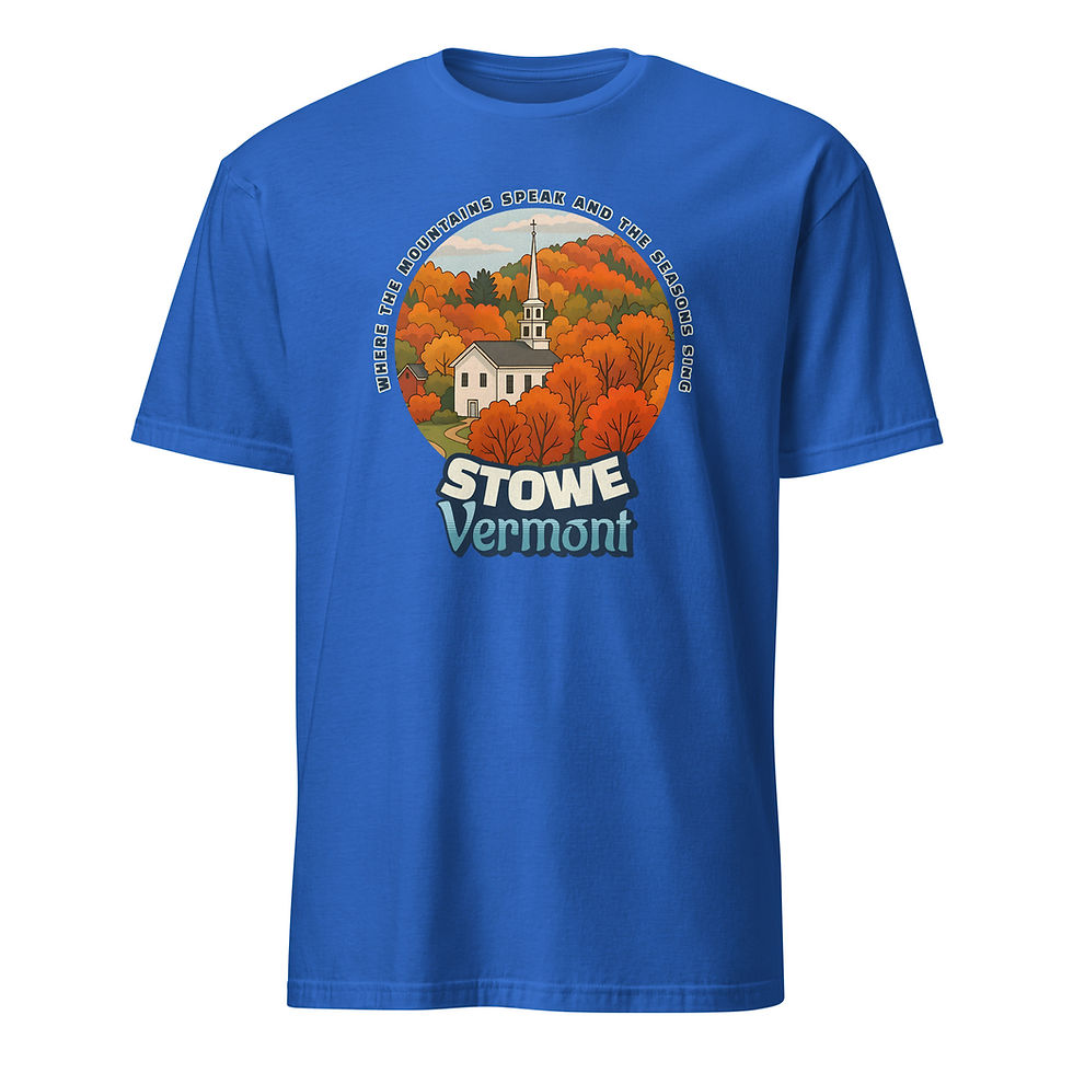 Thumbnail: Autumn Stowe Vermont - Short-Sleeve Unisex T-Shirt