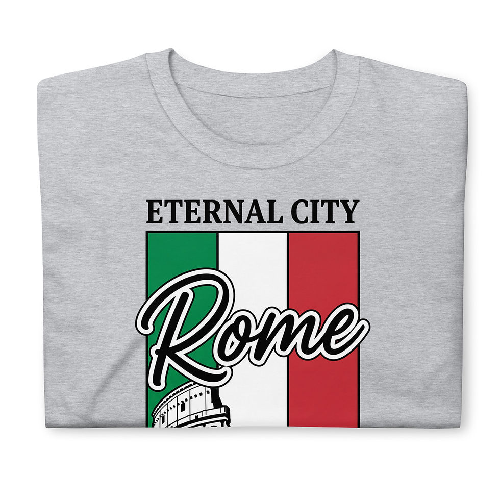 Thumbnail: Rome Italy - Short-Sleeve Unisex T-Shirt