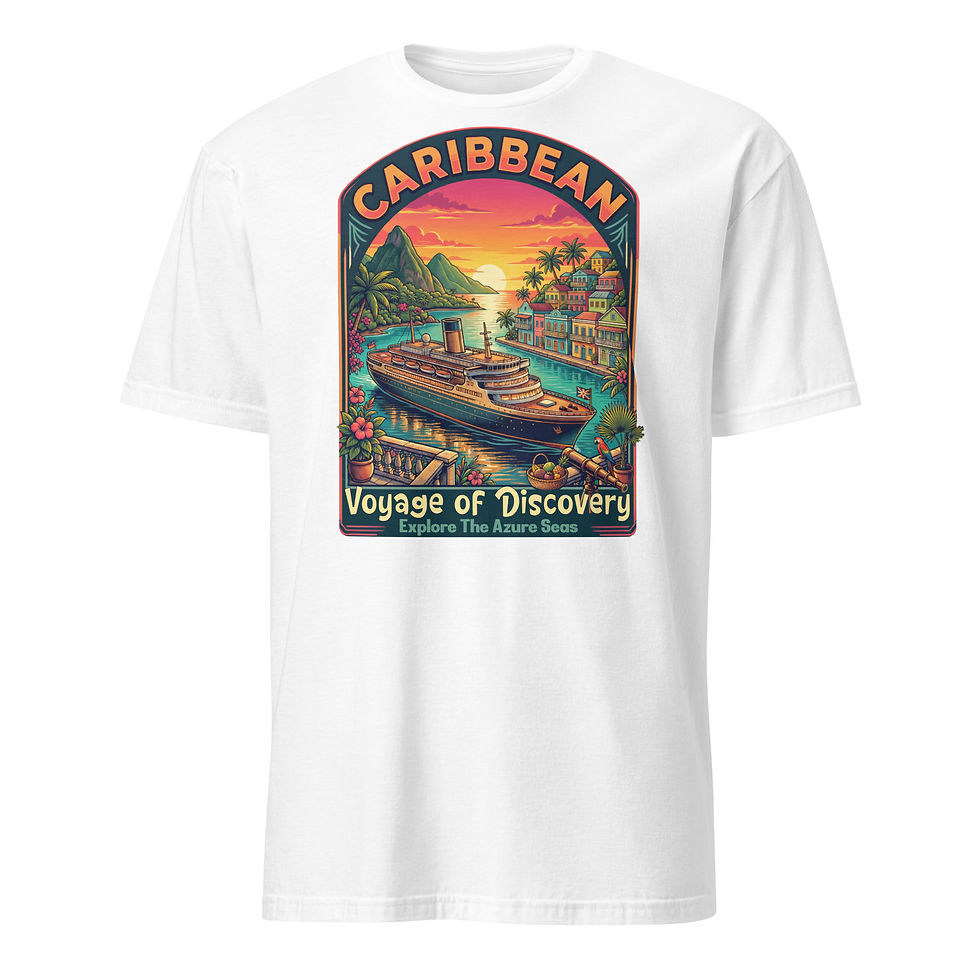 Thumbnail: Caribbean Voyage Short-Sleeve Unisex T-Shirt