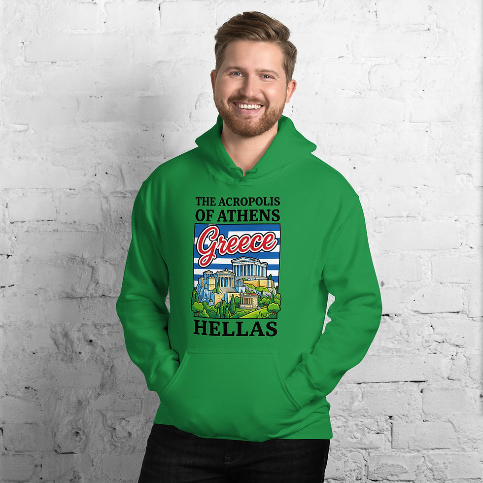 Thumbnail: Greece Acropolis - Unisex Hoodie
