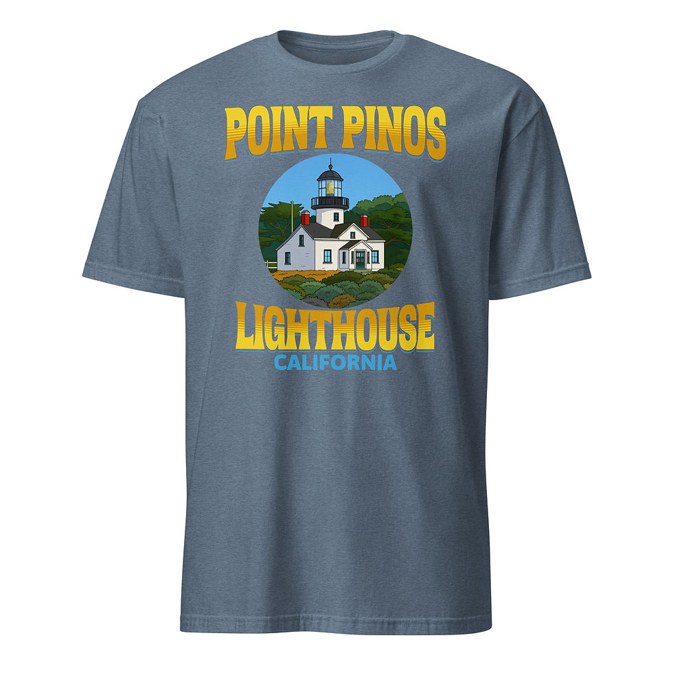 Thumbnail: Point Pinos Light - Short-Sleeve Unisex T-Shirt