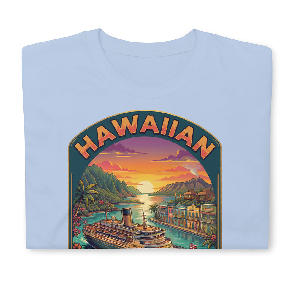 Thumbnail: Hawaiian Cruise Ship - Short-Sleeve Unisex T-Shirt