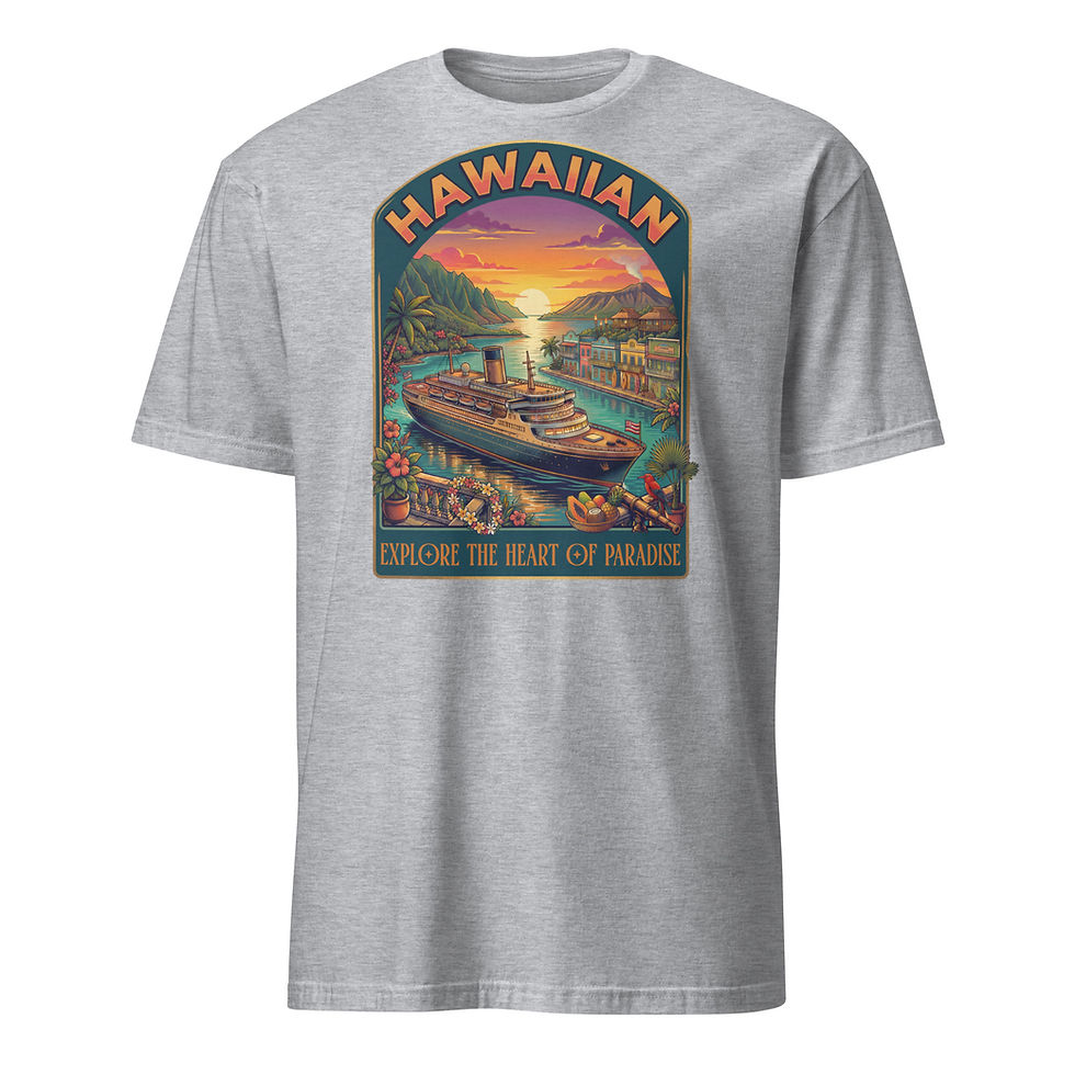 Thumbnail: Hawaiian Cruise Ship - Short-Sleeve Unisex T-Shirt