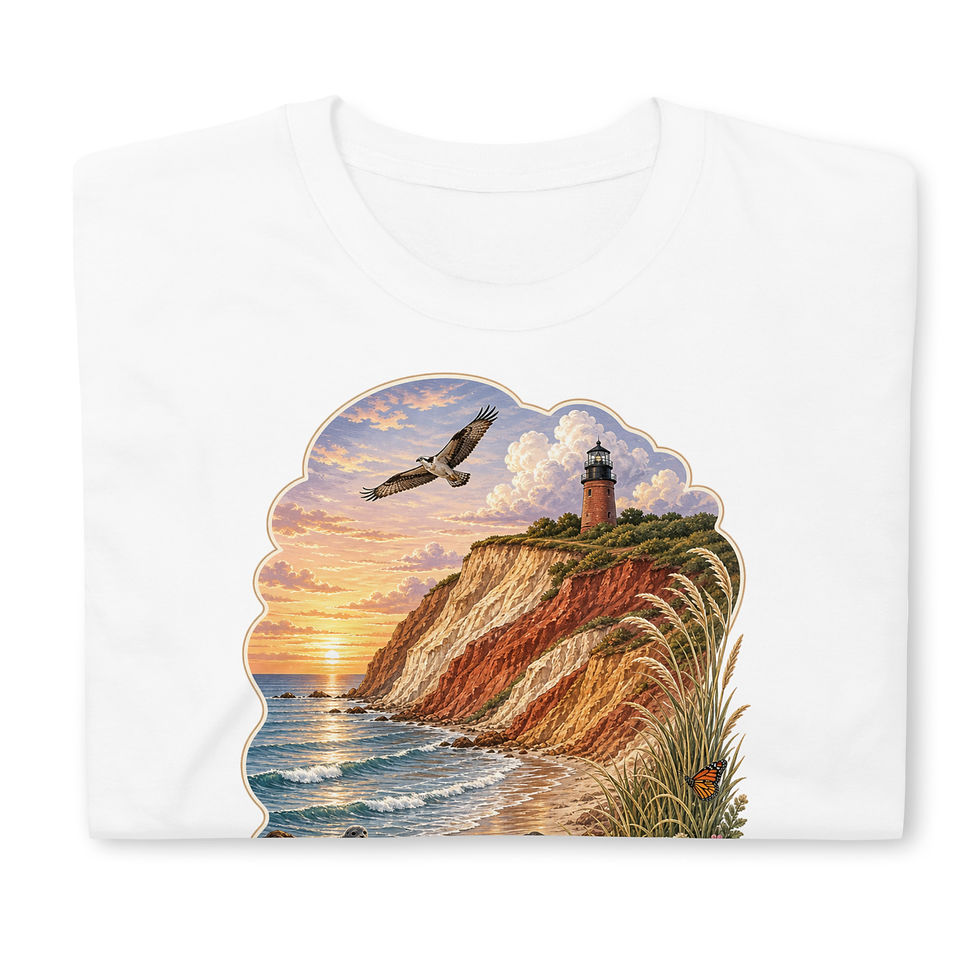 Thumbnail: Gay Head Lighthouse – Martha’s Vineyard – Massachusetts T‑Shirt