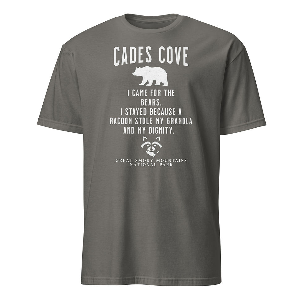 Thumbnail: Cades Cove - I came for the bears... Short-Sleeve Unisex T-Shirt