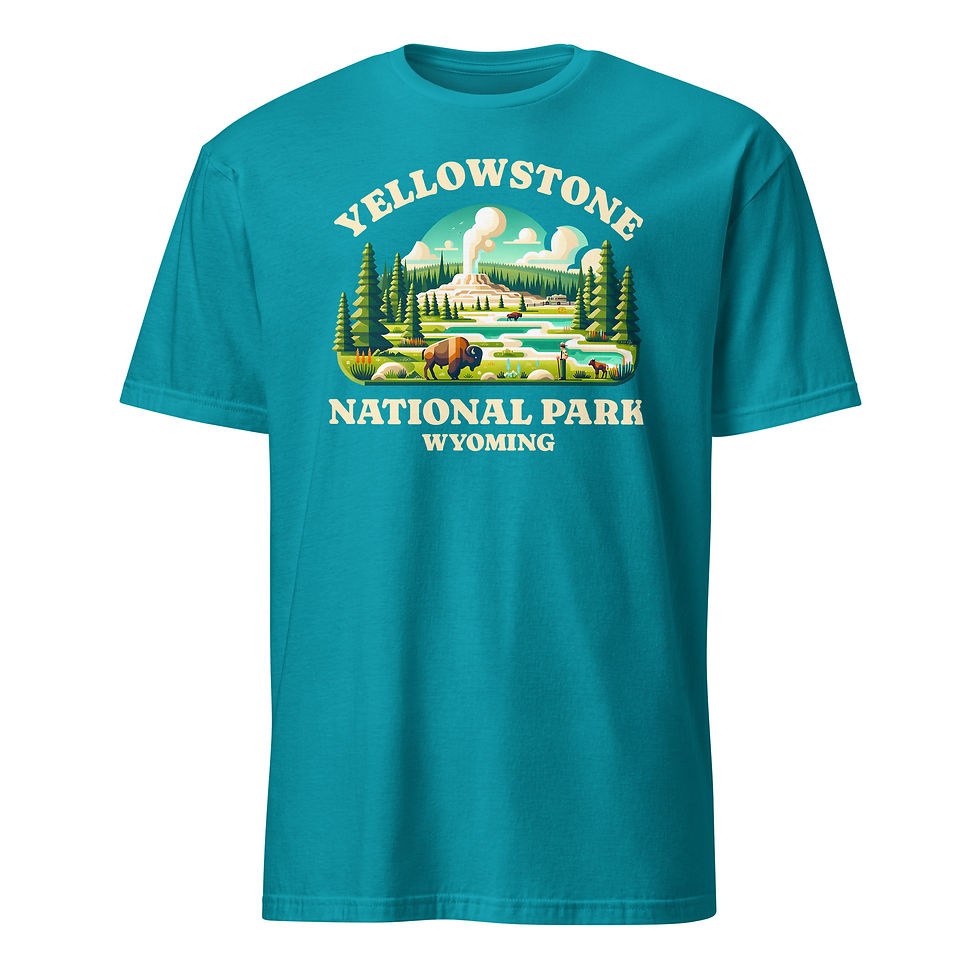 Thumbnail: Yellowstone NP - Short-Sleeve Unisex T-Shirt