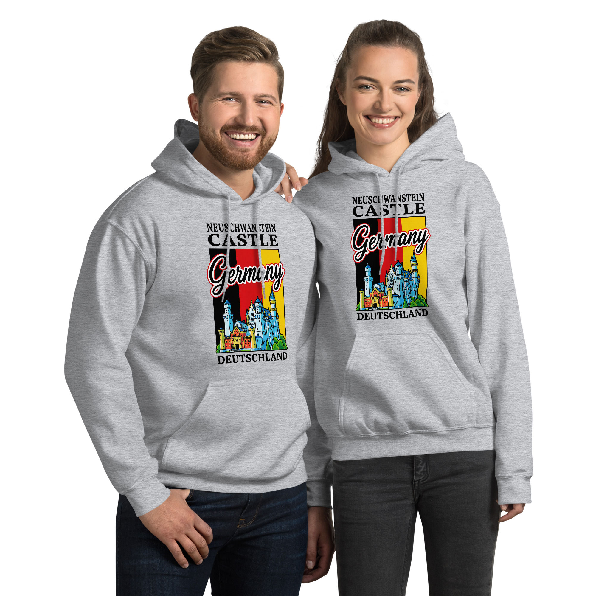  Neuschwanstein Castle Germany - Unisex Hoodie