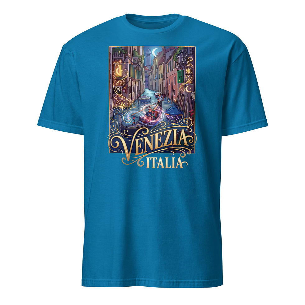 Thumbnail: Venezia Italia Short-Sleeve Unisex T-Shirt