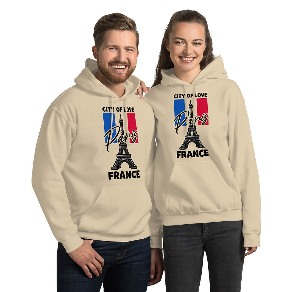 Thumbnail: City of Love - Paris France - Unisex Hoodie