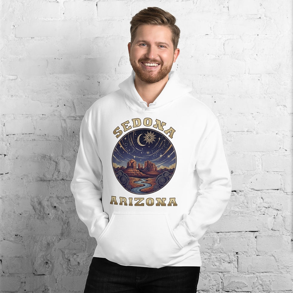 Thumbnail: Sedona Dreamscape Hoodie - Unisex Hoodie