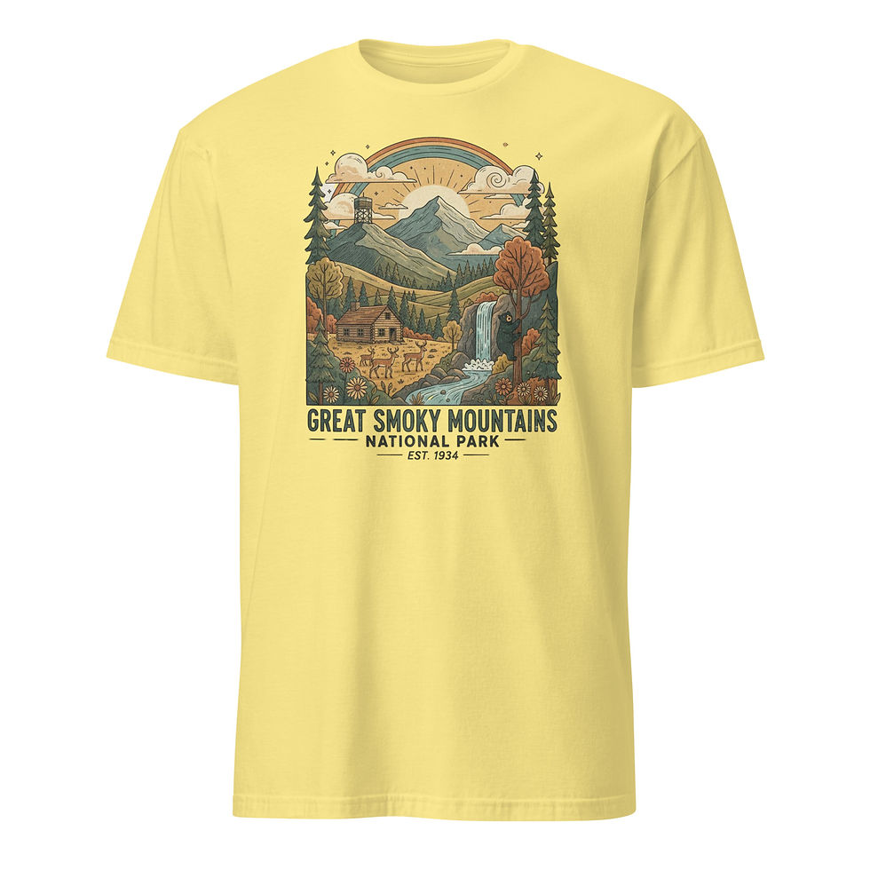 Thumbnail: Great Smoky Mountains NP - Short-Sleeve Unisex T-Shirt