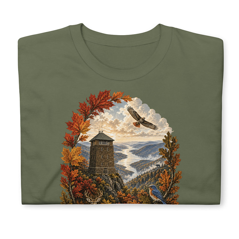 Thumbnail: Bear Mountain State Park – New York T‑Shirt - Hudson Highlands Edition