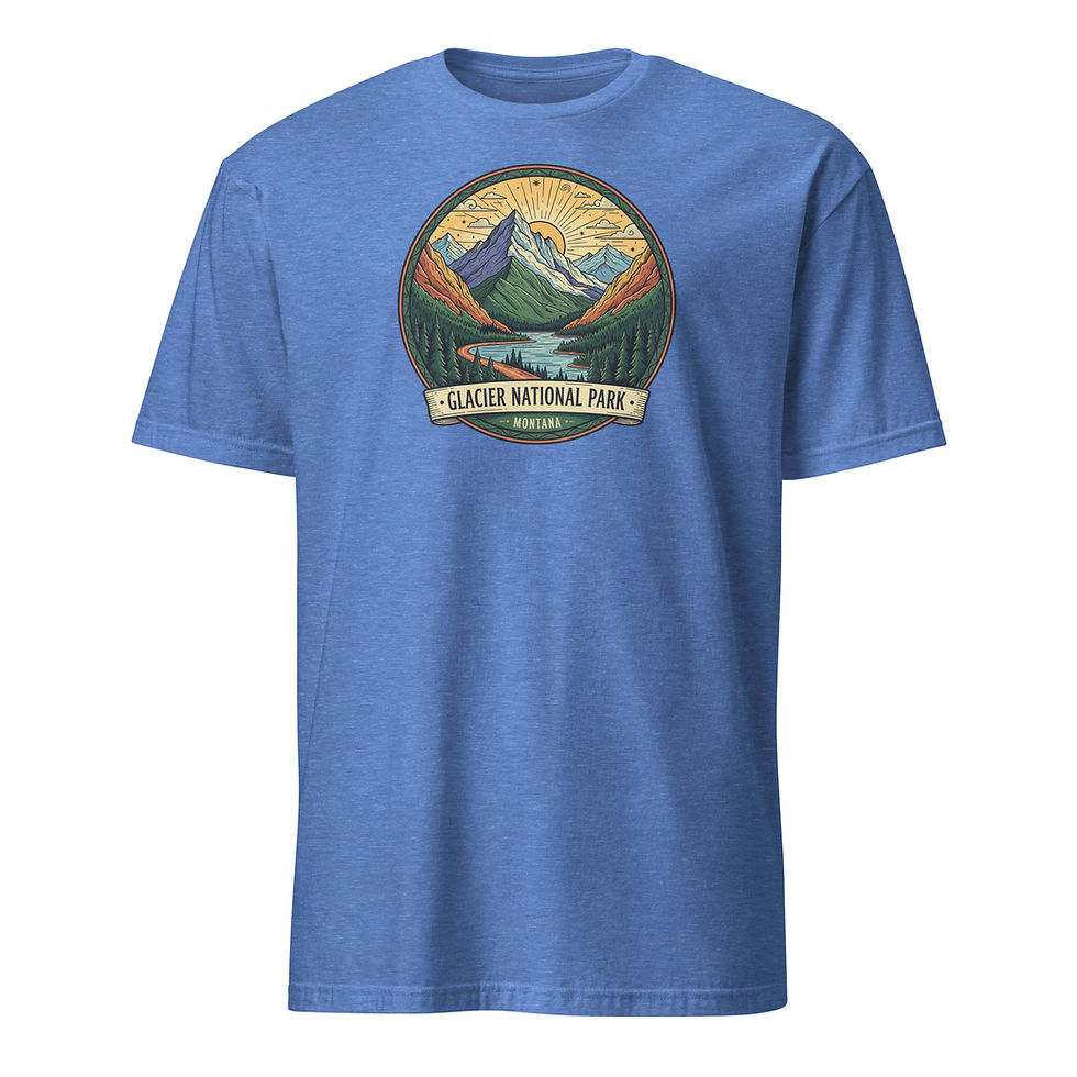Thumbnail: Glacier National Park - Short-Sleeve Unisex T-Shirt