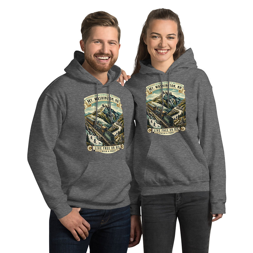 Thumbnail: Mount Washington Cog Railway Unisex Hoodie