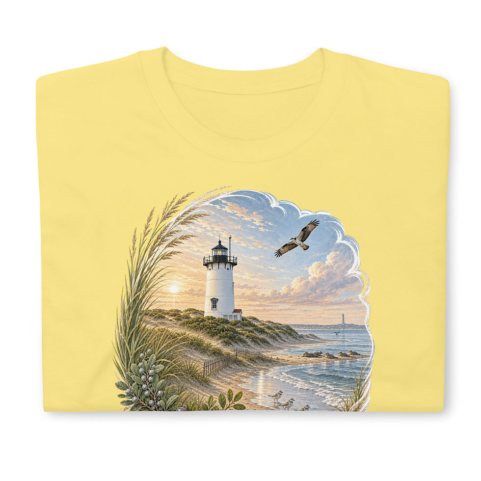 Thumbnail: Race Point Lighthouse – Provincetown – Cape Cod – Massachusetts T‑Shirt