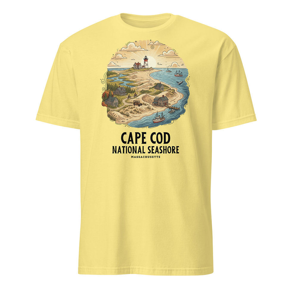 Thumbnail: Cape Cod National Seashore - Short-Sleeve Unisex T-Shirt