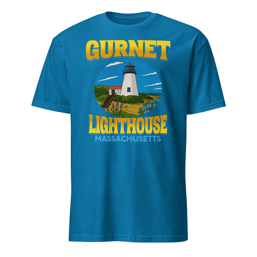 Thumbnail: Gurnet Lighthouse - Short-Sleeve Unisex T-Shirt