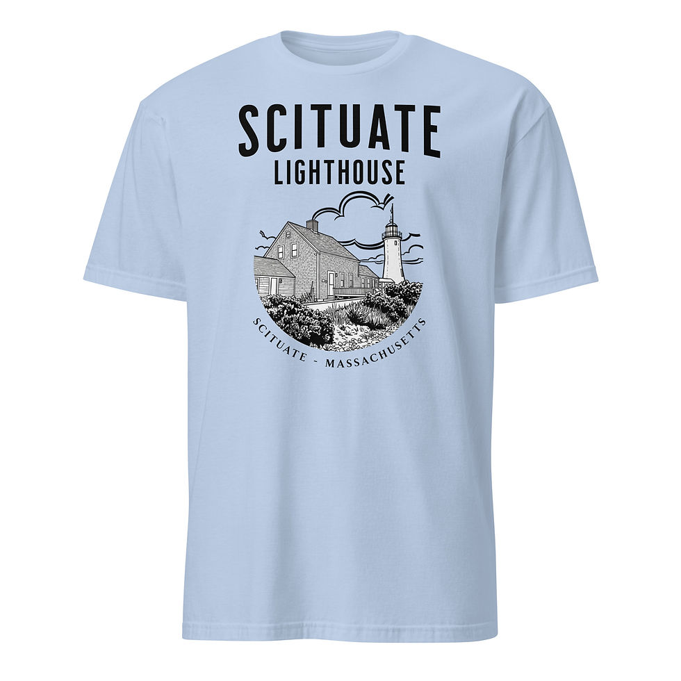 Thumbnail: Scituate Lighthouse - Short-Sleeve Unisex T-Shirt