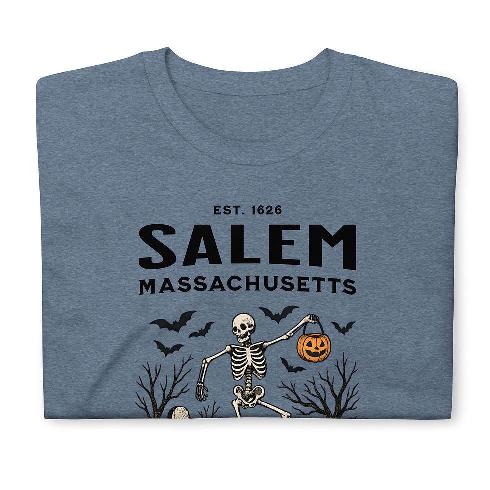 Thumbnail: Salem - Bone to be Wild - Short-Sleeve Unisex T-Shirt