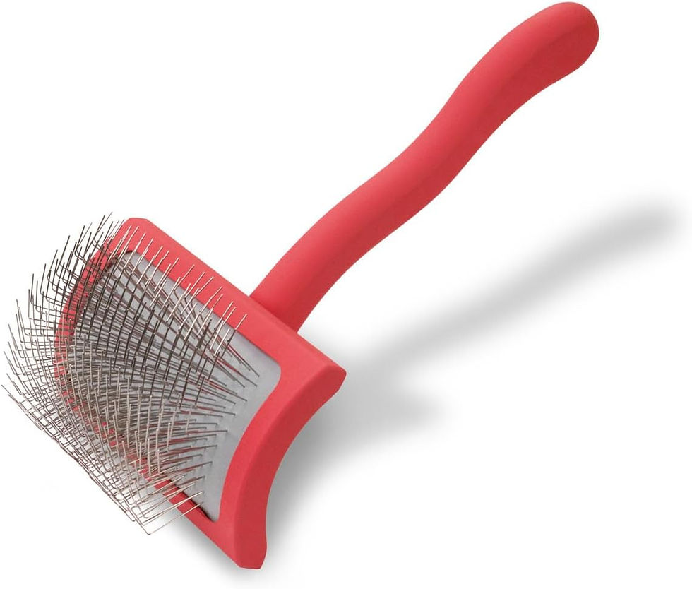 Thumbnail: Chris Christensen Big G Dog Slicker Brush, Groom Like a Professional, Fluff Det