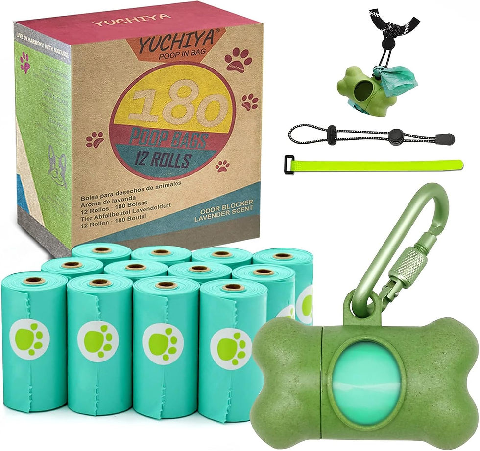 Thumbnail: Dog Poop Pickup Bags Holder Dispenser with Standard-Sized Leak-Proof Scented Do