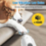 Thumbnail: Dog Nail Grinder, 7-Speed Quiet Electric Dog Nail Trimmers, Dog Nail Clippers w