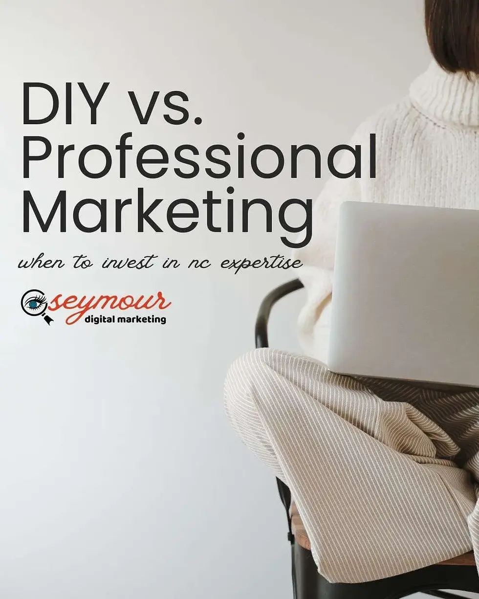 DIY vs. Professional Marketing Tips for Winston-Salem Small Businesses: When to Invest in NC Expertise