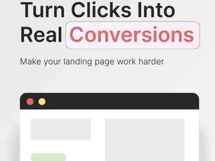 Make Your Landing page work harder graphic