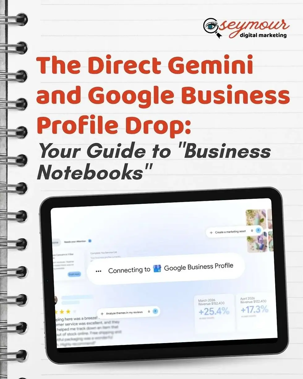 The Direct Gemini and Google Business Profile Drop: Your Guide to "Business Notebooks"