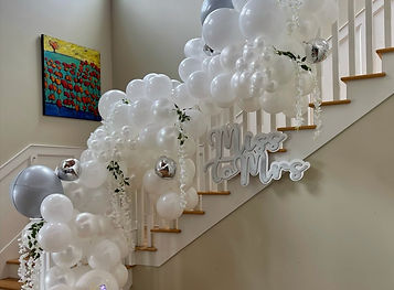 Her comes the bride!